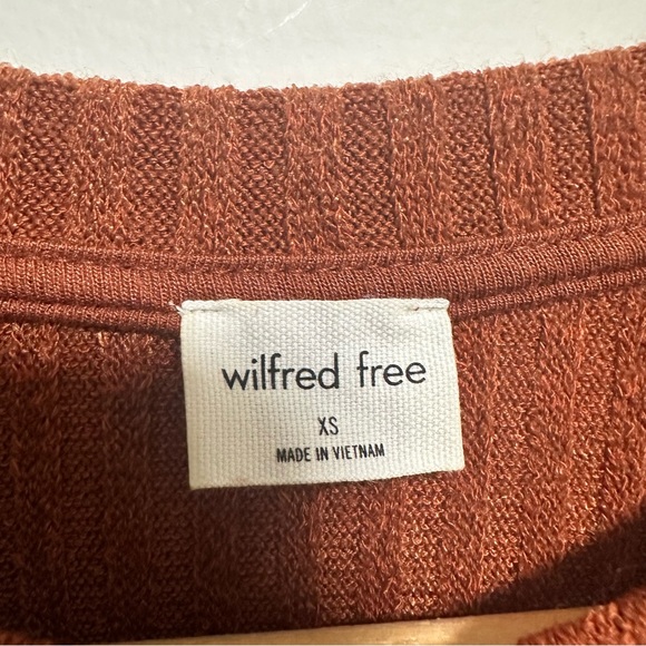 Wilfred Free Ribbed Cropped Sweater - Picture 3 of 4